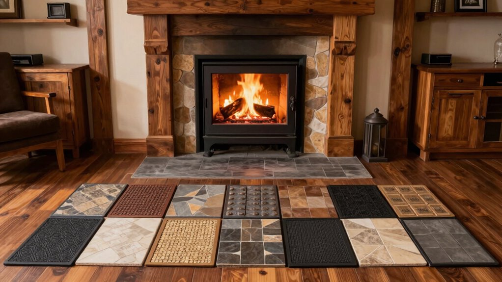 top hearth pads for large stoves