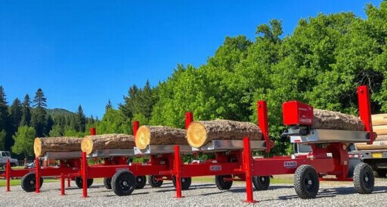 top heavy duty log splitters