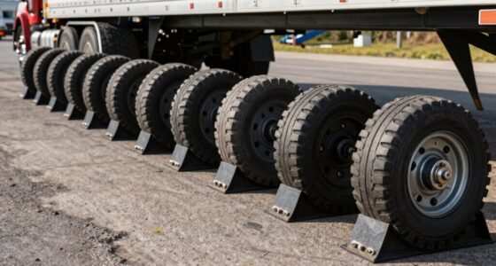 top heavy duty trailer chocks