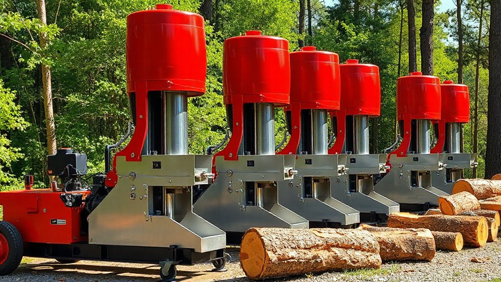 top hydraulic log splitters