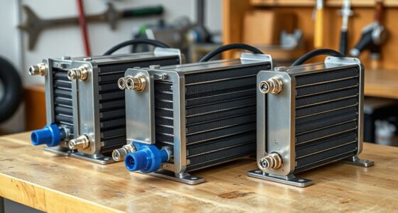 top hydraulic oil cooler kits