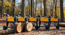 top kinetic log splitters