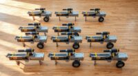 top kinetic log splitters