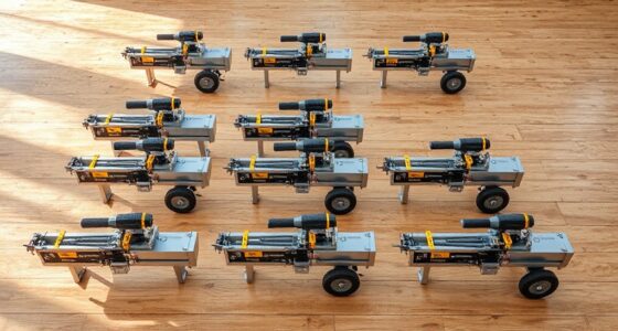 top kinetic log splitters