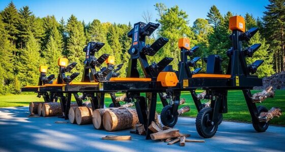 top multi wedge log splitters