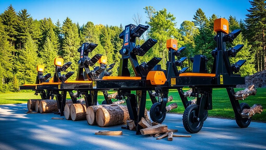 top multi wedge log splitters