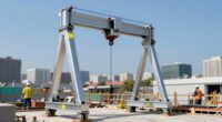 top portable 1 ton gantry cranes