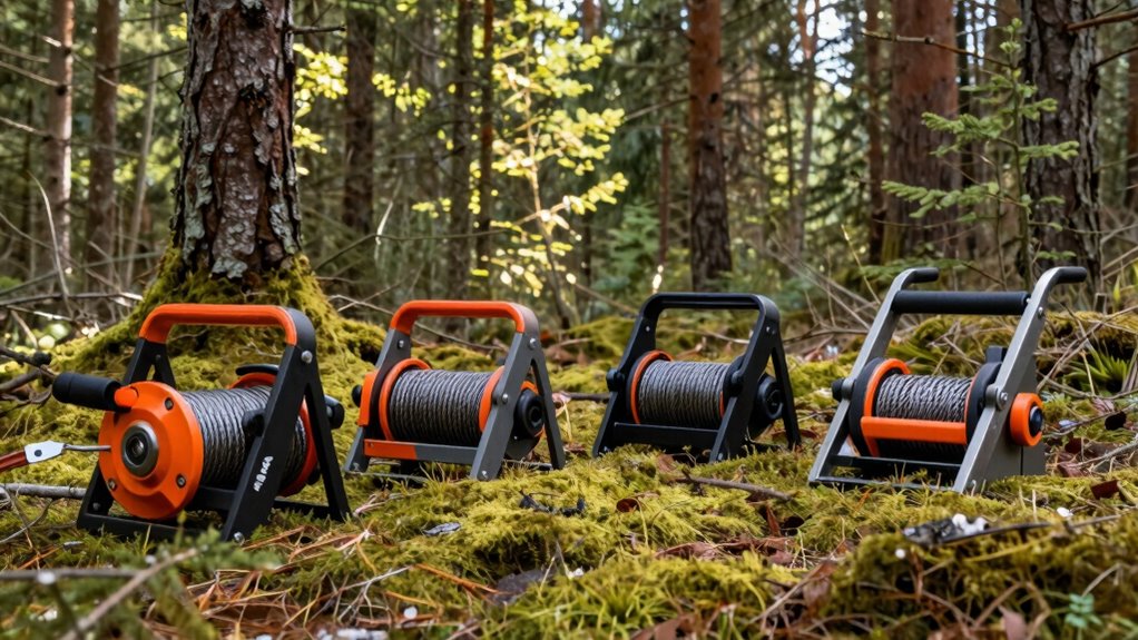 top portable logging winches