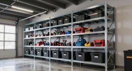 top steel garage shelving