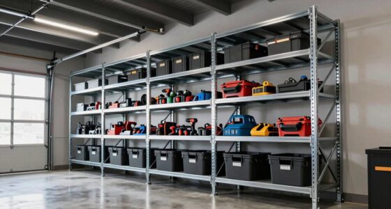 top steel garage shelving