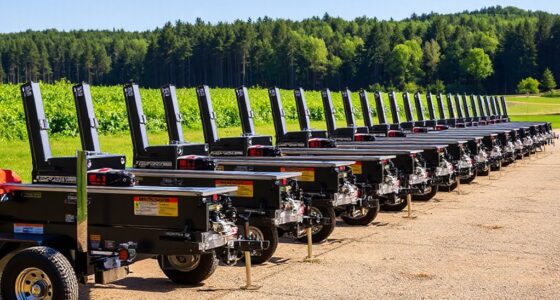 top towable gas log splitters