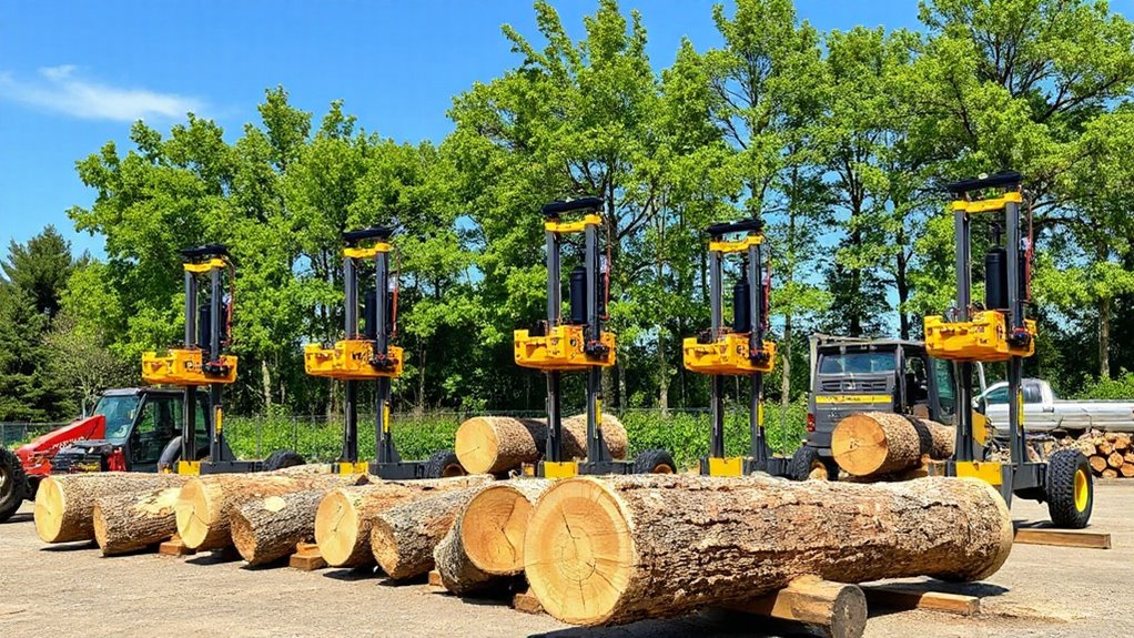top vertical log splitters