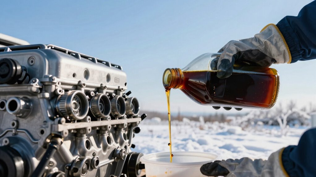 adjusting oil for weather