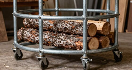 build sturdy log roller