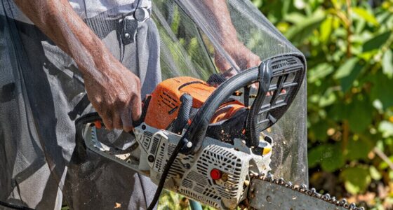 chainsaw dust protection tips