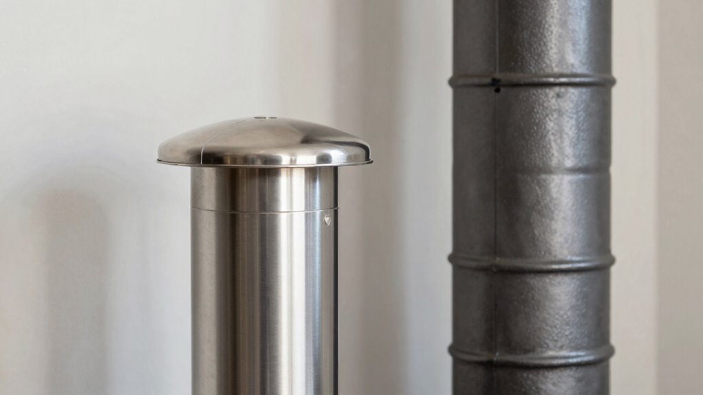 chimney kits vs pipe