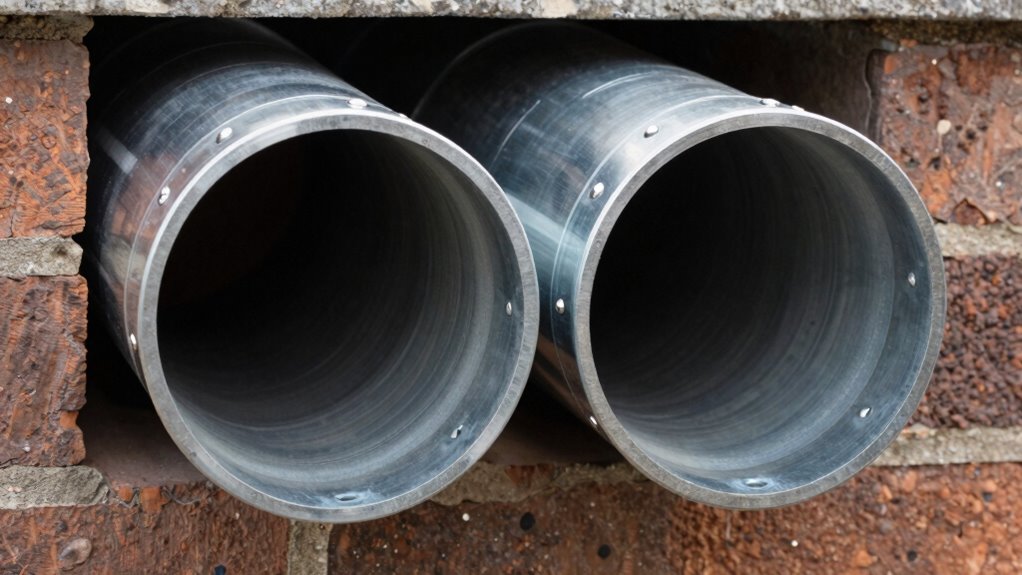 chimney liner size differences