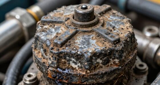 contaminated caps damage hydraulics