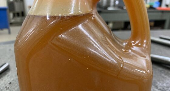 contaminated new hydraulic oil