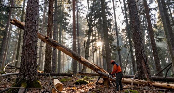 cut dead trees first