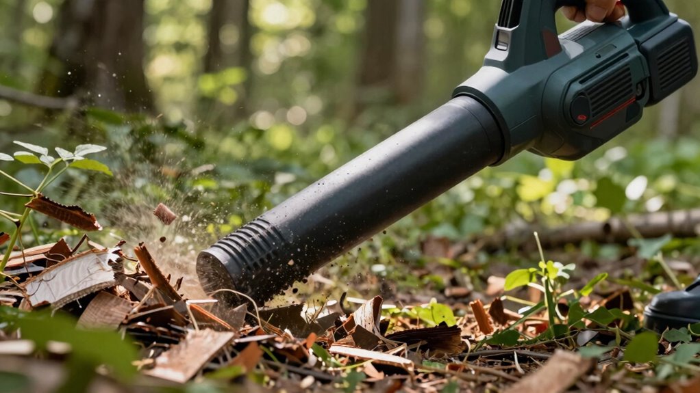 diy bark cleanup system