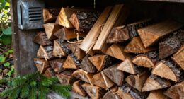 dry and ventilate wood