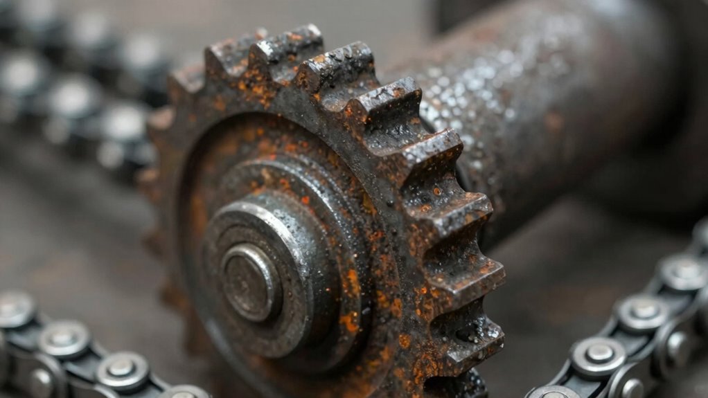 early sprocket wear detection