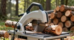 efficient mobile wood cutting