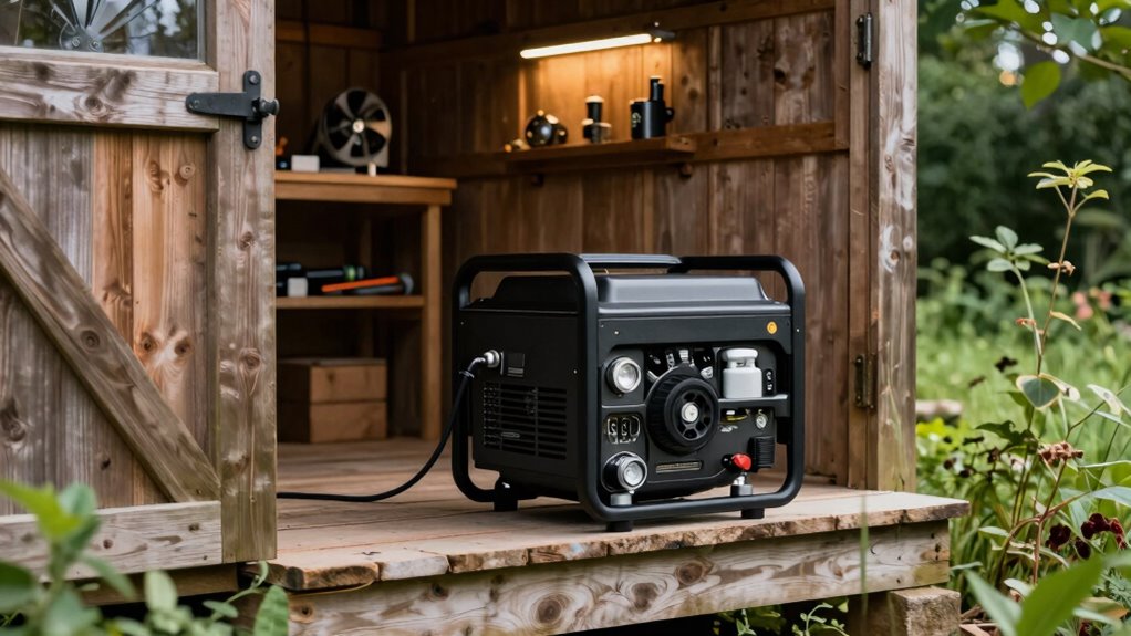 efficient quiet portable power