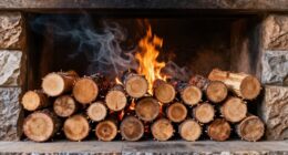 efficient softwood burning method