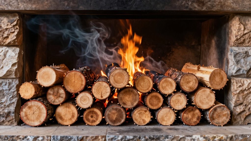 efficient softwood burning method