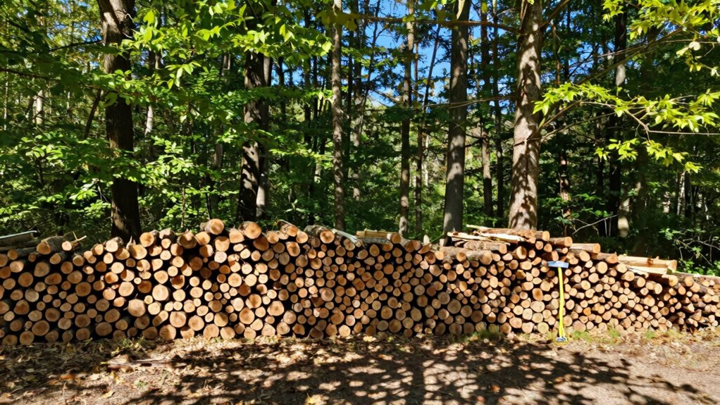 firewood production estimation method