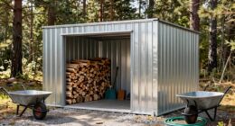 firewood storage solutions