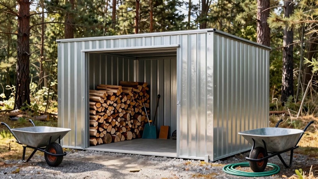 firewood storage solutions