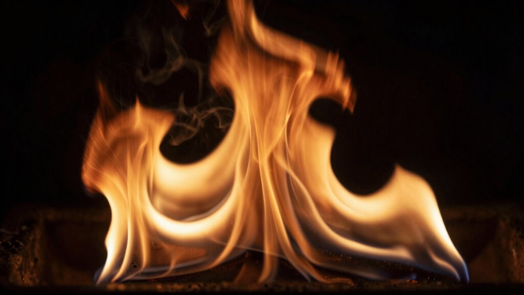 flame behavior indicates airflow quality