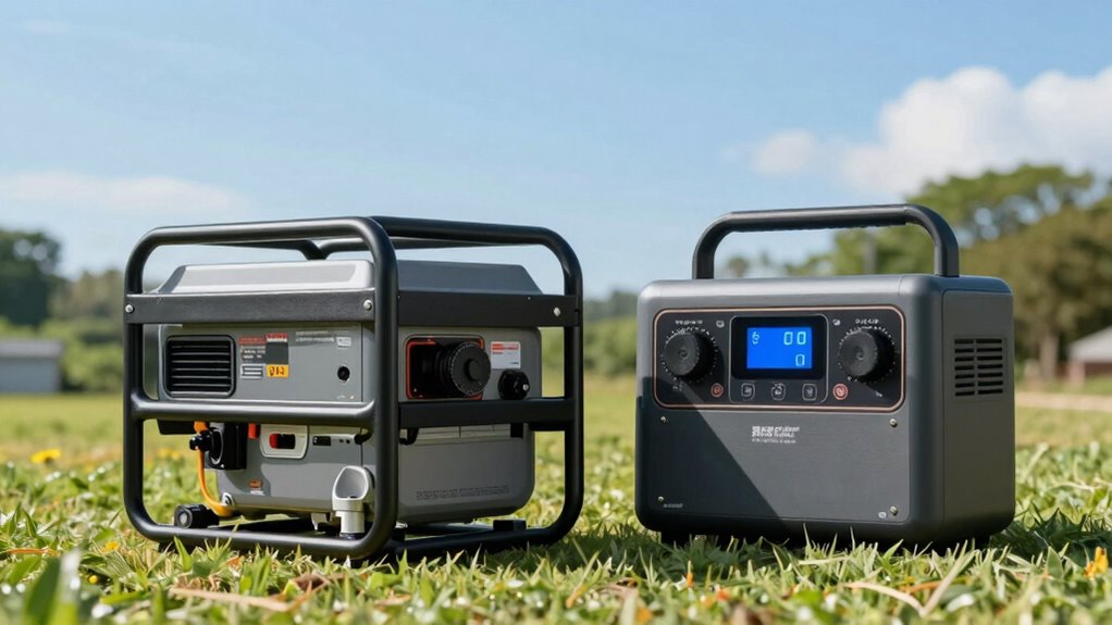 generator vs power station