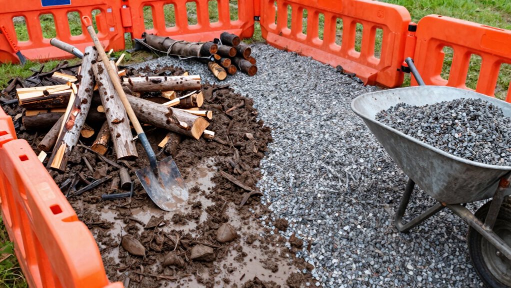 improve yard drainage and stability