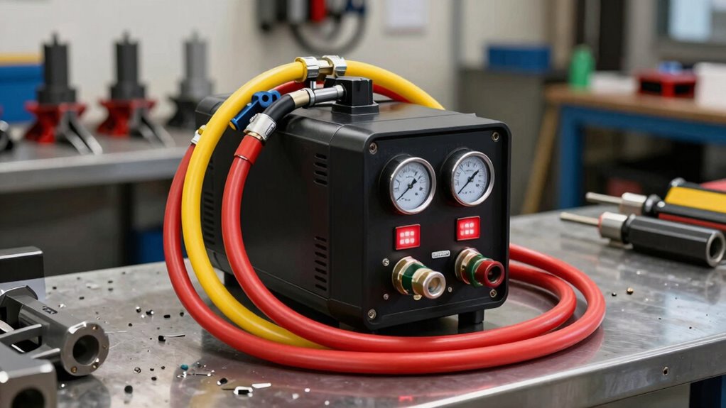 independent hydraulic splitter units