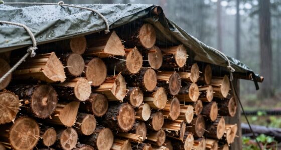 keep kindling dry outdoors