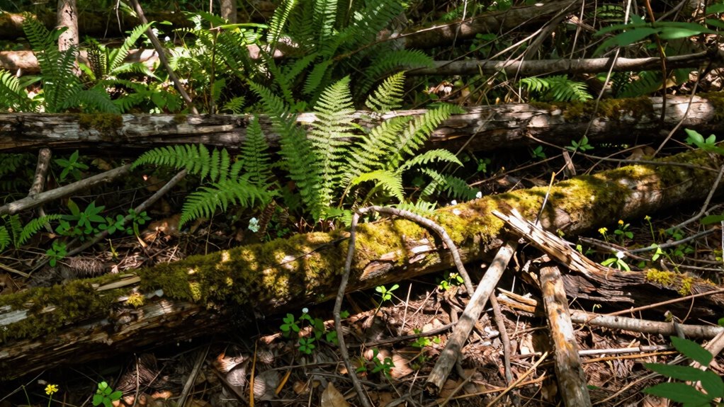 leave fallen wood undisturbed