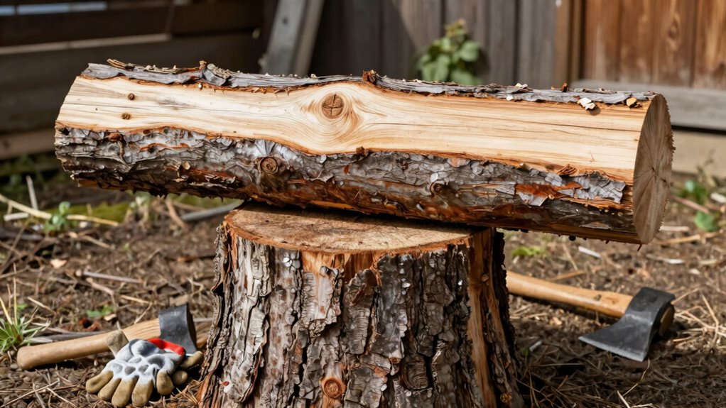 log safety stop