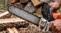 maintain chain with firewood
