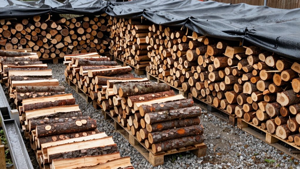 maintain dry sustainable firewood