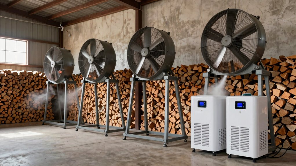 moisture control in firewood