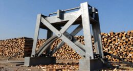 oversized splitters for firewood