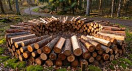 plan sustainable firewood rotation
