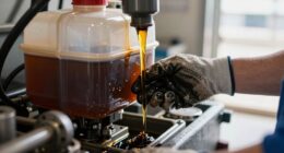 pre season hydraulic oil change