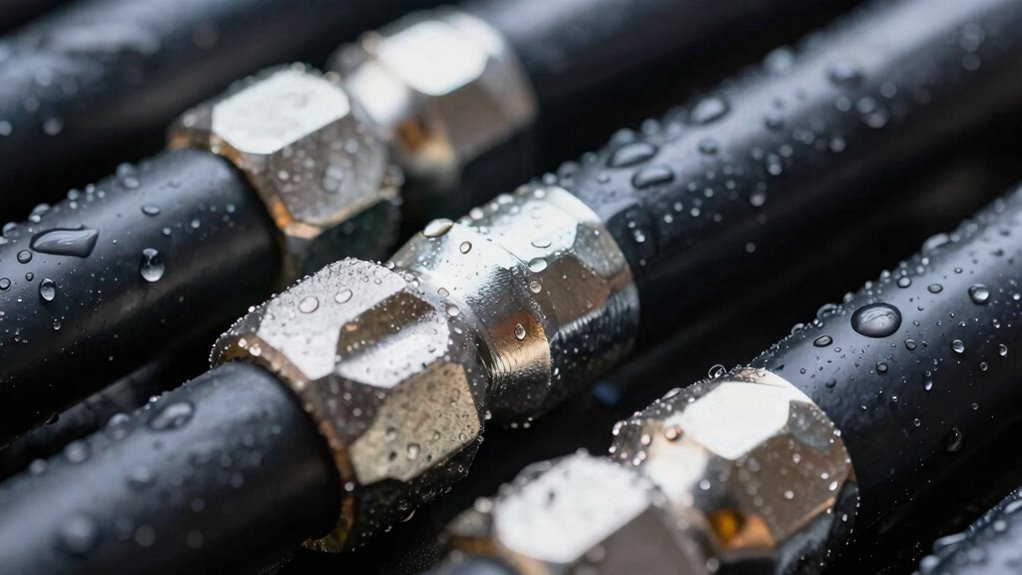 preventing hose condensation buildup