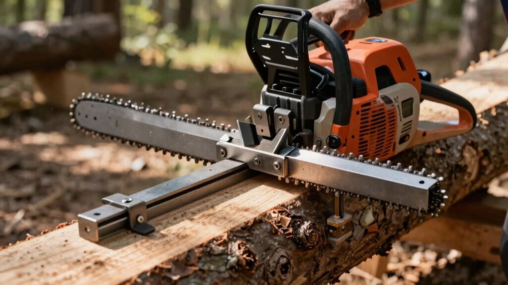 proper chainsaw mill setup
