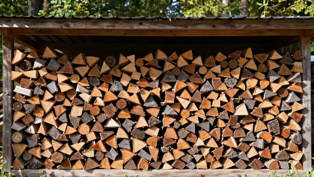 proper firewood stacking techniques